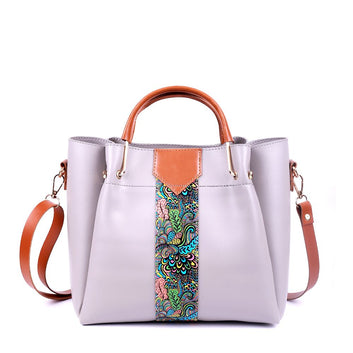 4 in 1 Piece Handbags For women-Grey