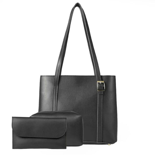 3 in 1 Envy Tote Bag For Women-Black