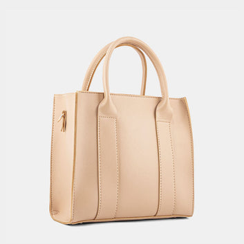 2 in 1 Piece Haven Shoulder Bag For women-Beige