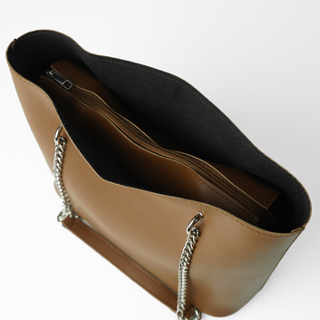 3 in 1 Alpha Tote Bag For Women-Mustrad Brown